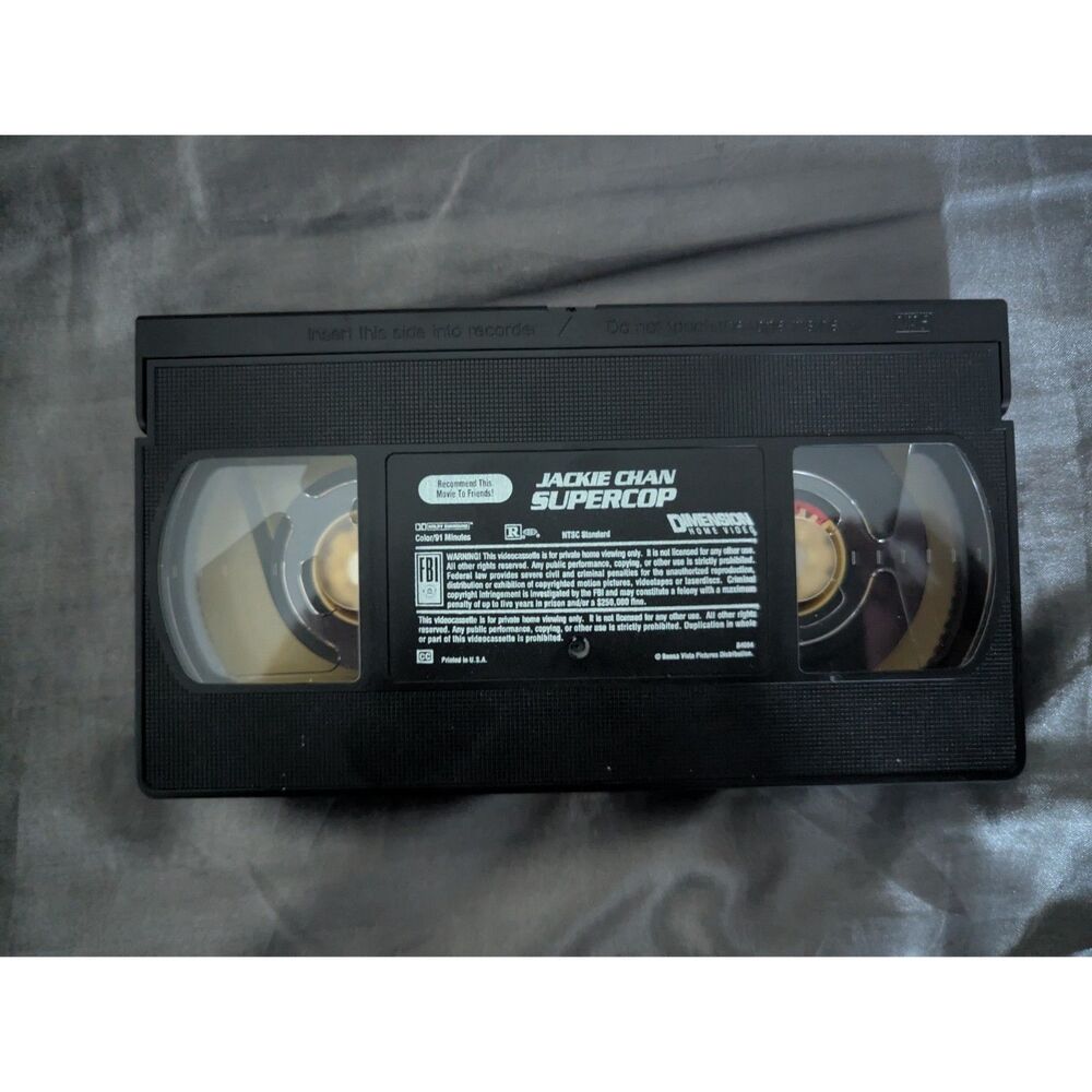 Jackie Chan Supercop VHS (1992)